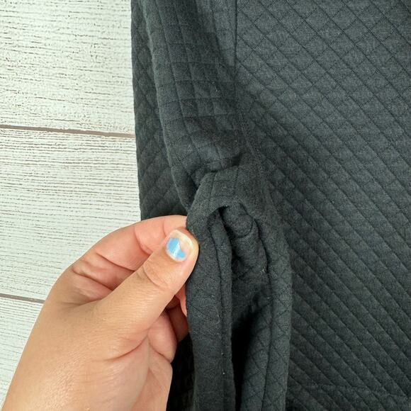 Stoic Women's Black Quilted High Neck Pullover Jacket Size Medium - Picture 6 of 7